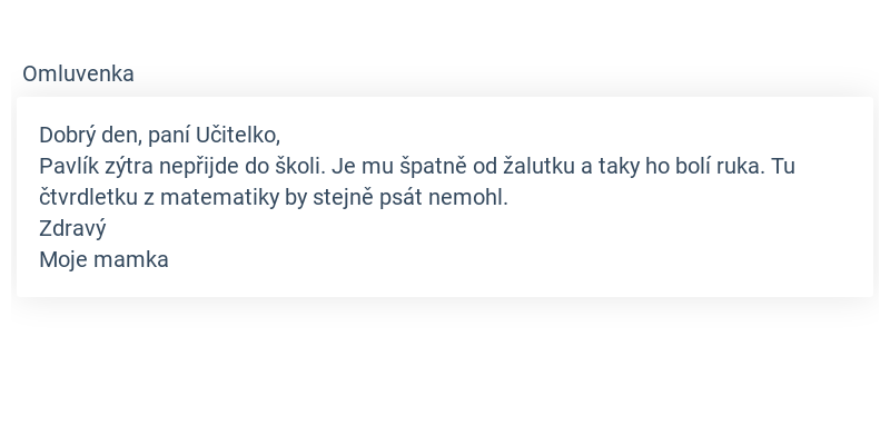 Psaní e-mailu