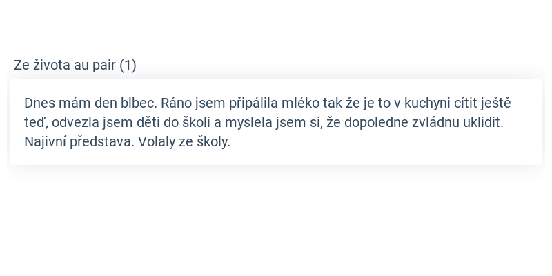 Maturitní diktát