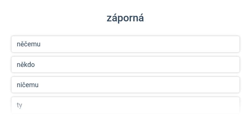 Druhy zájmen