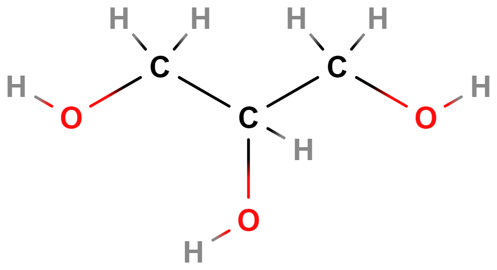 vzorec glycerolu