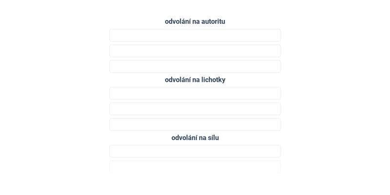 Odvolávání se na autority