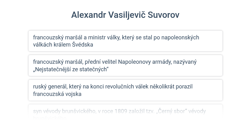 Osobnosti napoleonských válek