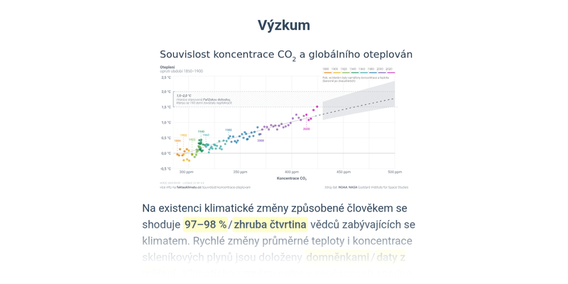 Klimatická změna: základy