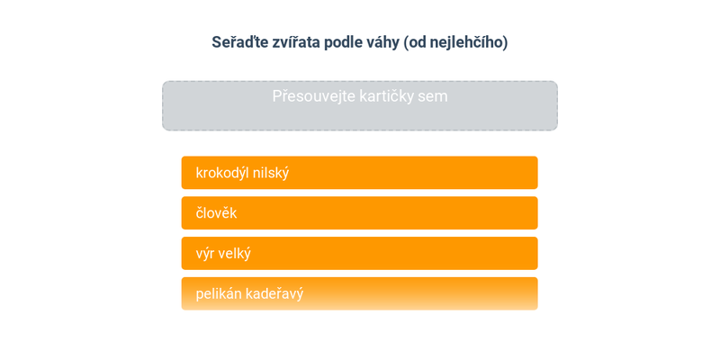 Váhy zvířat