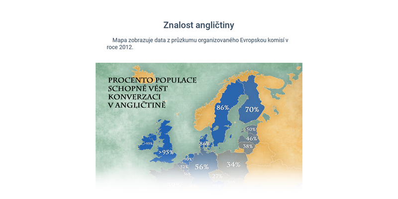 Tematické mapy: Evropa