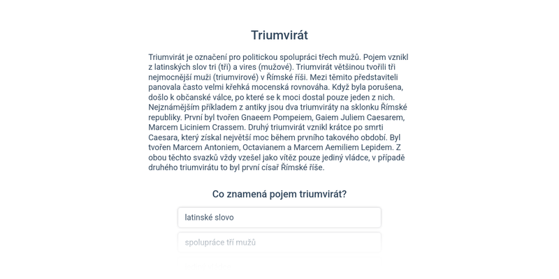 Starověký Řím: 1. a 2. triumvirát
