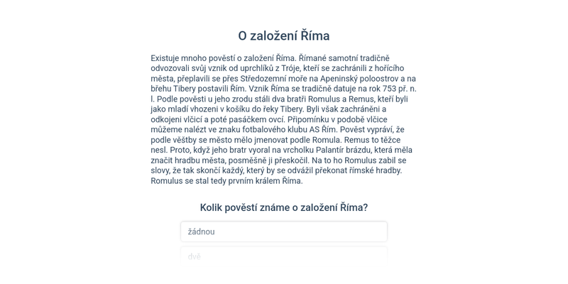 Starověký Řím: Řím za doby královské