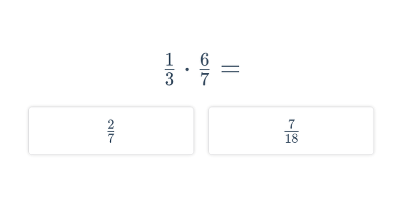 Násobení a dělení zlomků