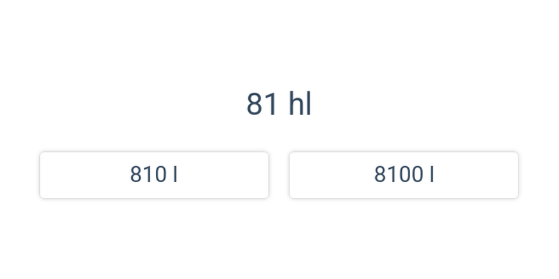Litry, hektolitry –⁠⁠⁠⁠⁠⁠ převody (bez desetinných čísel)