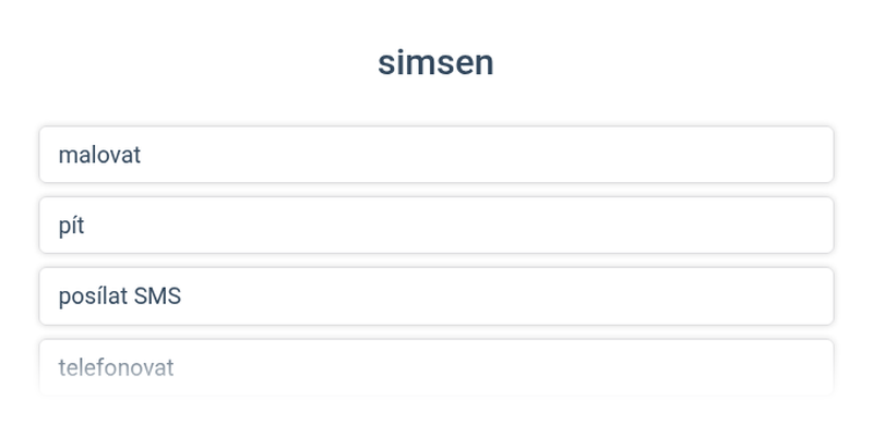Jednoduchá slovesa