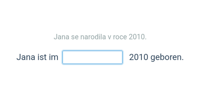 Měsíce a roky