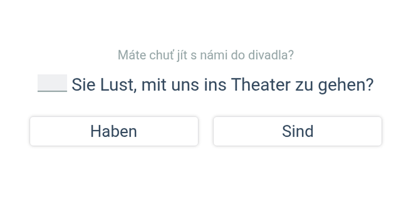 Slovesa sein a haben – přítomný čas