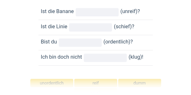 Antonyma: přídavná jména a příslovce