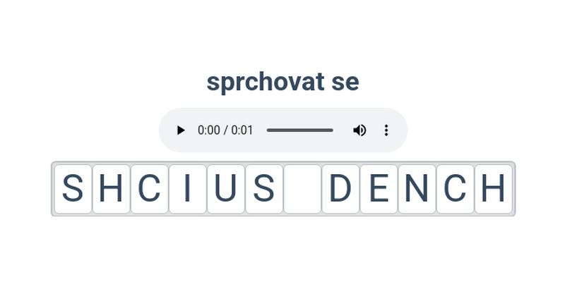 Denní rutina