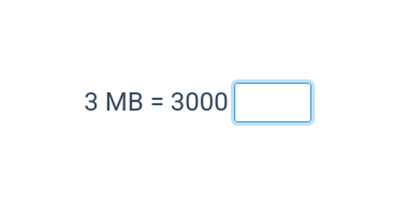 Informace, velikost dat