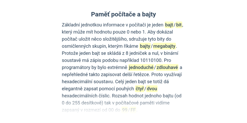 Hexadecimální čísla