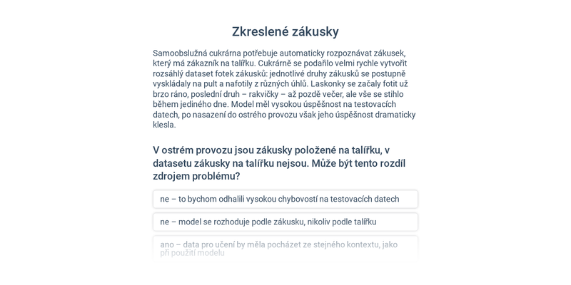 Zkreslení strojového učení