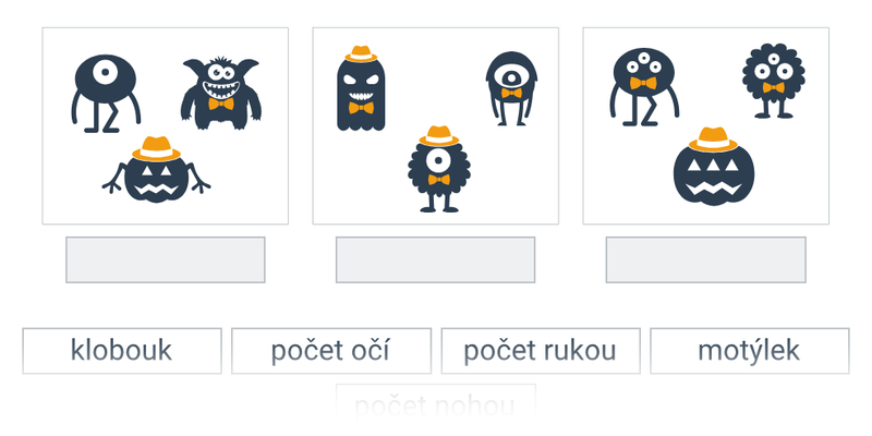 Společná vlastnost: příšerky