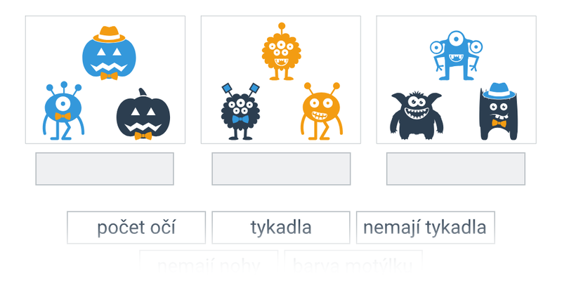 Společná vlastnost: příšerky