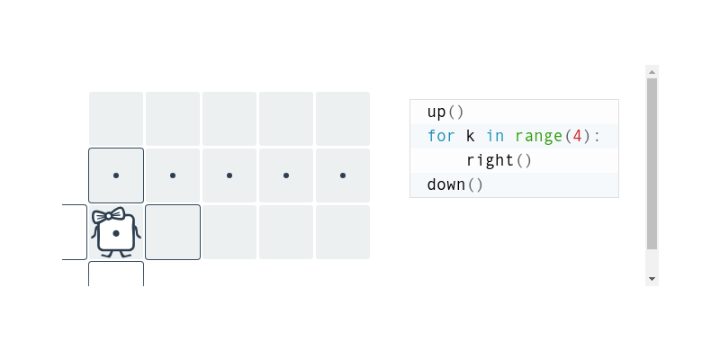 Kostky v Pythonu: for cyklus